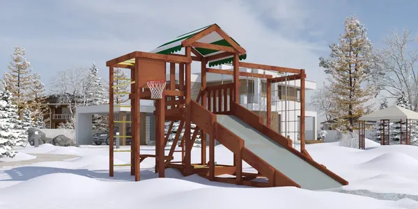 Игровой комплекс Савушка Мастер-4 4 сезона / СМ-04М(4С)