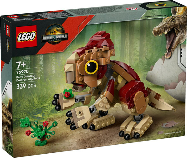 Конструктор Lego Jurassic World Детёныш динозавра Долорес: Аквилопс 76970 - фото