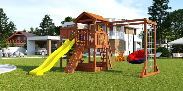 Игровой комплекс Савушка Мастер-4 Comfort Plus / СМ-04М-cmf-pl - фото