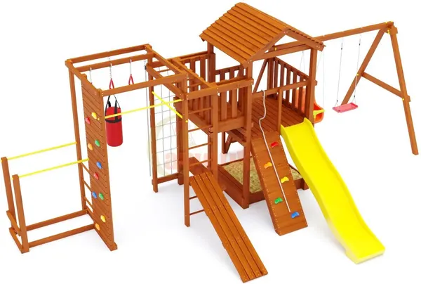 Игровой комплекс Савушка Мастер-3 Семейная / С-03М-С - фото