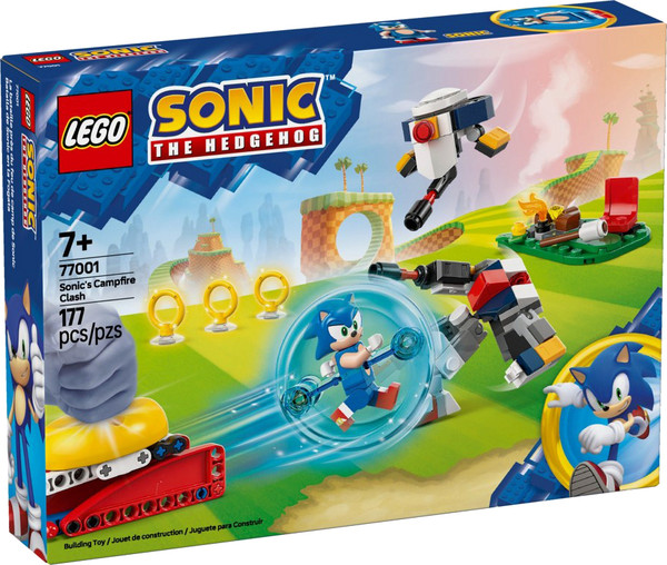 Конструктор Lego Super Sonic Столкновение Соника у костра 77001 - фото