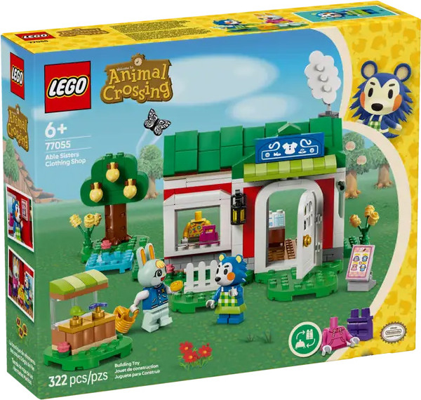 Конструктор Lego Animal Crossing Магазин одежды сестер Эбл 77055 - фото