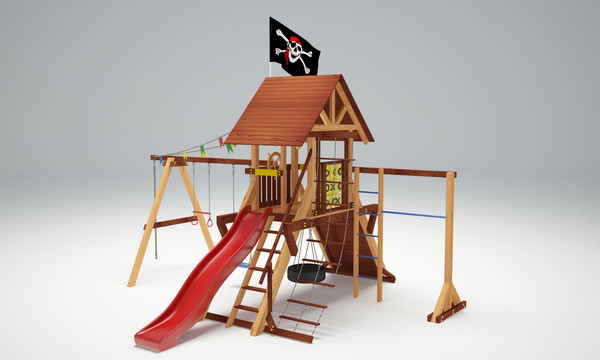 Игровой комплекс Савушка Люкс-3 / СЛ-03 - фото