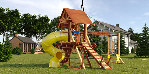 Игровой комплекс Савушка Люкс-13 / СЛ-13 - фото