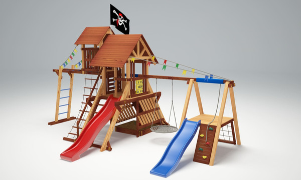 Игровой комплекс Савушка Люкс-11 / СЛ-11 - фото