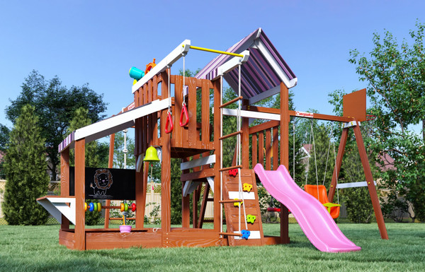 Игровой комплекс Савушка TooSun-9 / CTS-09-РОЗ - фото