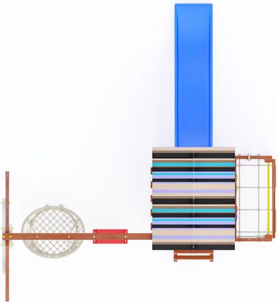 Игровой комплекс Савушка TooSun-8 / CTS-08-СИН