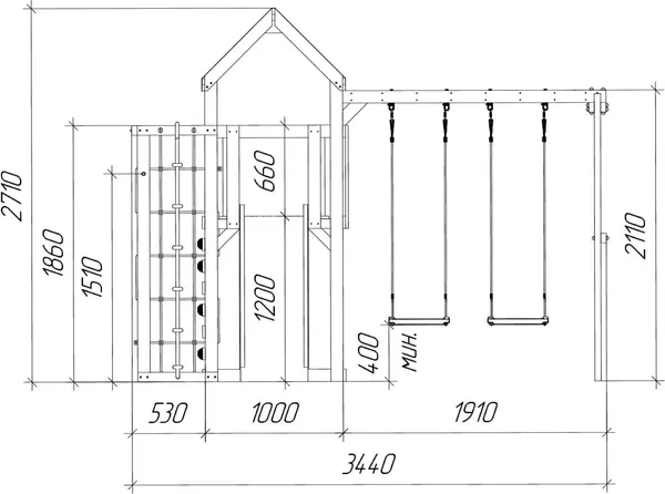 Игровой комплекс Савушка TooSun-8 / CTS-08-САЛ