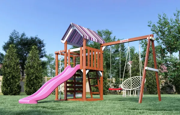 Игровой комплекс Савушка TooSun-8 / CTS-08-РОЗ - фото