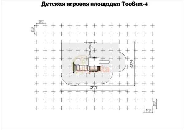 Игровой комплекс Савушка TooSun-4 / СTS-04