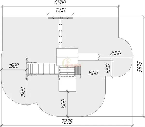 Игровой комплекс Савушка TooSun-4 с песочницей / СTS-04(П)