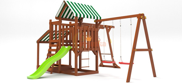 Игровой комплекс Савушка TooSun-4 с песочницей / СTS-04(П)