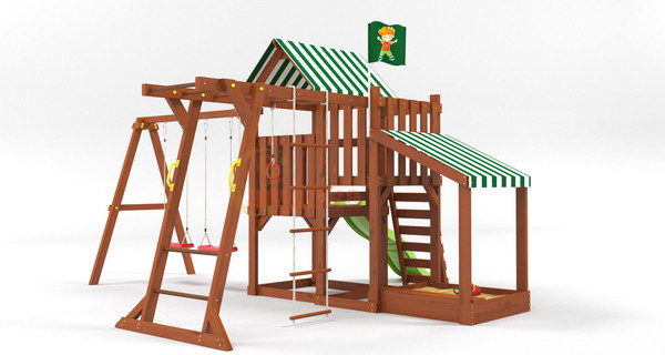 Игровой комплекс Савушка TooSun-4 с песочницей / СTS-04(П)