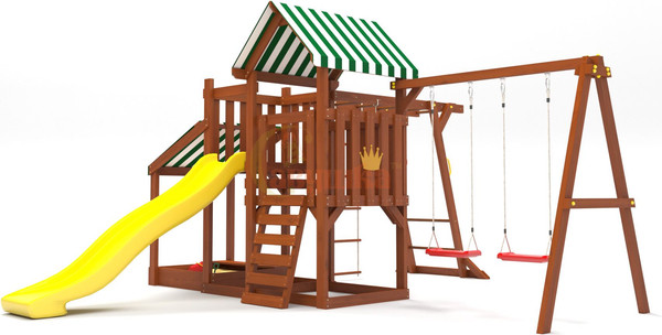 Игровой комплекс Савушка TooSun-4 Plus с песочницей / СTS-04p(П)