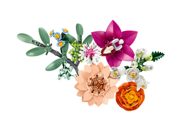 Конструктор Lego Icons Букет розовых цветов / 10342