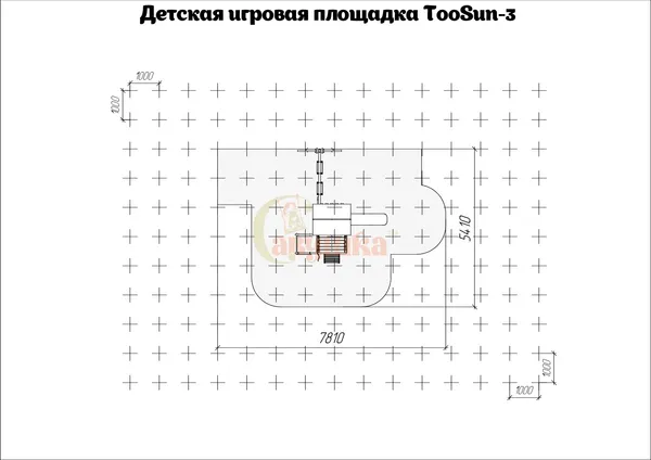 Игровой комплекс Савушка TooSun-3 / СTS-03