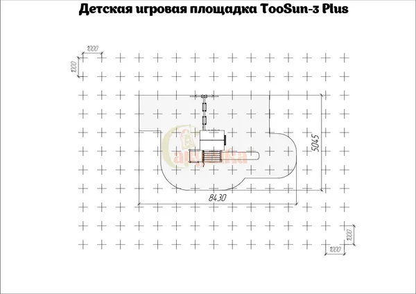 Игровой комплекс Савушка TooSun-3 Plus / СTS-03p