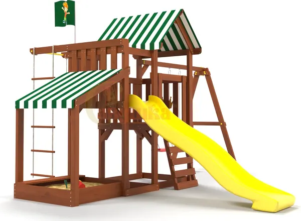 Игровой комплекс Савушка TooSun-3 plus с песочницей / СTS-03p(П)