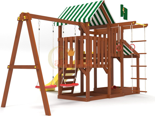 Игровой комплекс Савушка TooSun-3 plus с песочницей / СTS-03p(П)