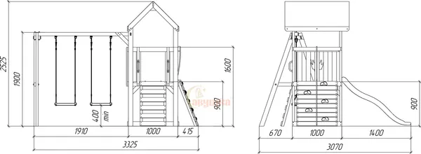 Игровой комплекс Савушка TooSun-2 / СTS-02