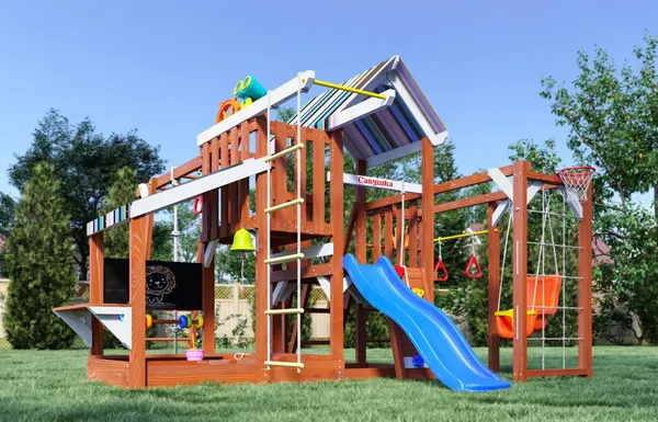 Игровой комплекс Савушка TooSun-14 / CTS-14-СИН - фото