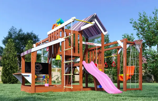 Игровой комплекс Савушка TooSun-14 / CTS-14-РОЗ - фото