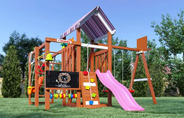 Игровой комплекс Савушка TooSun-12 / CTS-12-РОЗ - фото