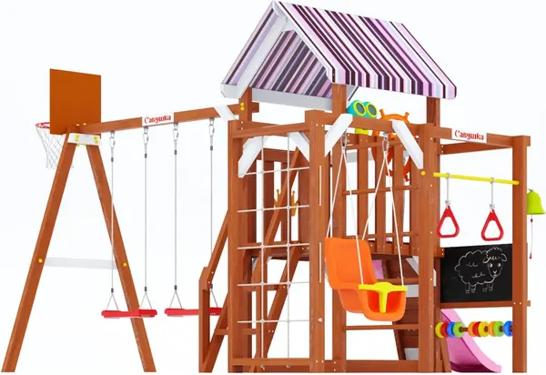 Игровой комплекс Савушка TooSun-12 / CTS-12-РОЗ