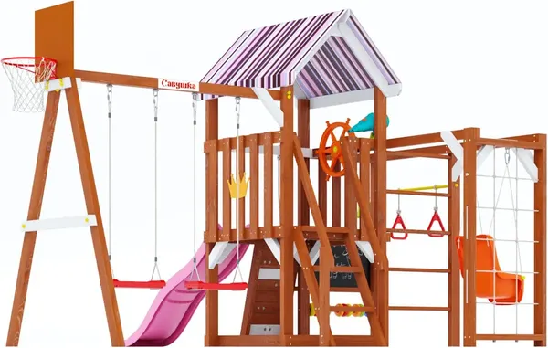 Игровой комплекс Савушка TooSun-12 / CTS-12-РОЗ