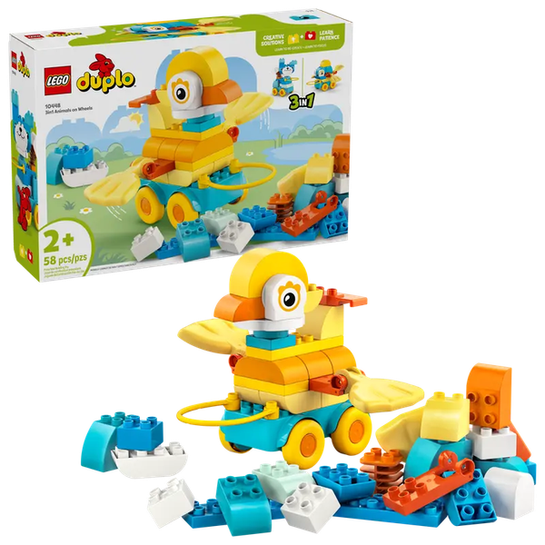 Конструктор Lego Duplo Животные на колесах 3в1 / 10448