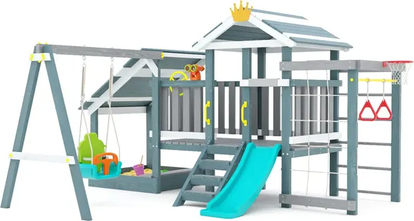 Игровой комплекс Савушка Baby Play-12 / СБП-12-ИНД-ДКР - фото