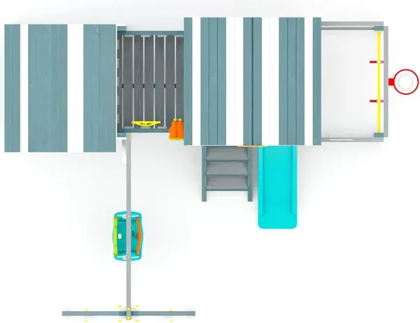 Игровой комплекс Савушка Baby Play-12 / СБП-12-ИНД-ДКР