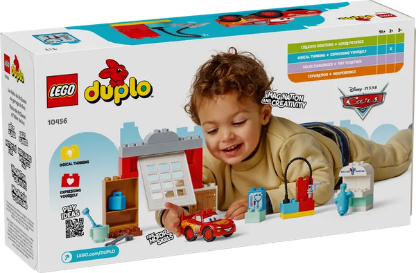 Конструктор Lego Duplo Визит МакКвина в гараж Дока / 10456 - фото