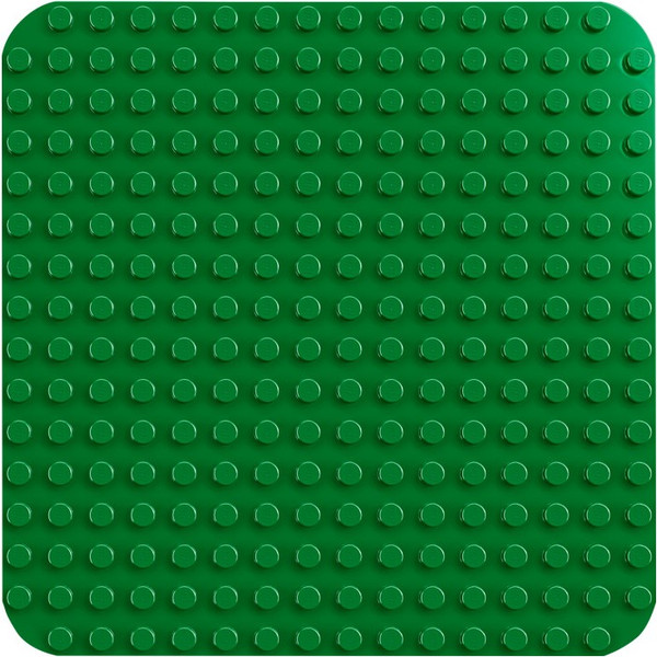 Элемент конструктора Lego Duplo Зеленая строительная пластина / 10460 - фото