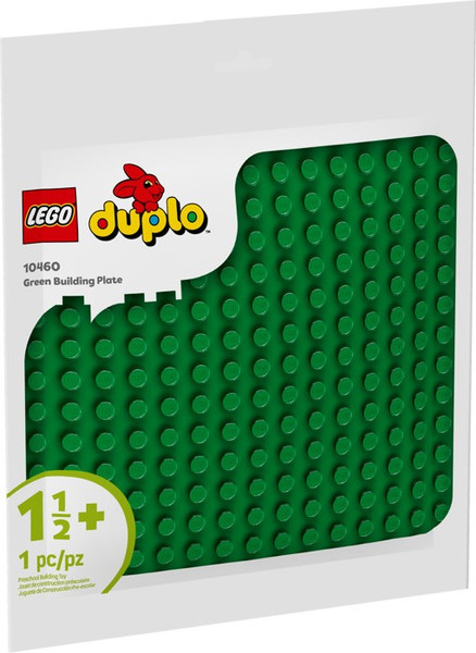 Элемент конструктора Lego Duplo Зеленая строительная пластина / 10460
