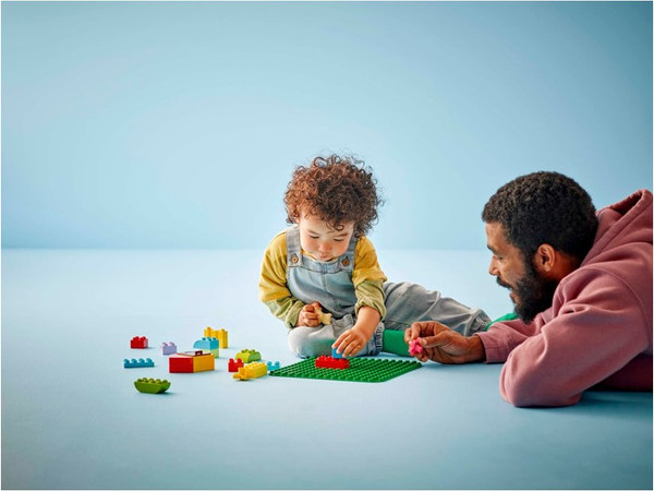 Элемент конструктора Lego Duplo Зеленая строительная пластина / 10460