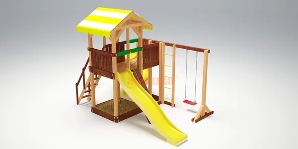 Игровой комплекс Савушка 4 Сезона-9 / С4С-09 - фото