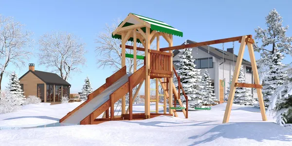 Игровой комплекс Савушка 4 Сезона-4 / С4С-04