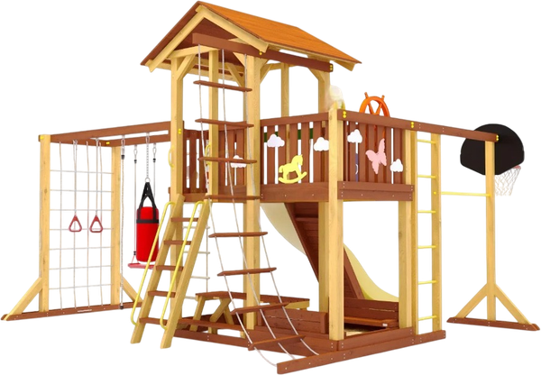 Игровой комплекс Савушка 15 Comfort / С-15-cmf - фото