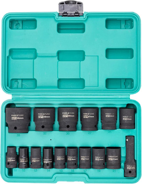 Набор головок слесарных FORSandTUNE FORSandTUNE-4177-5MPB / 62901