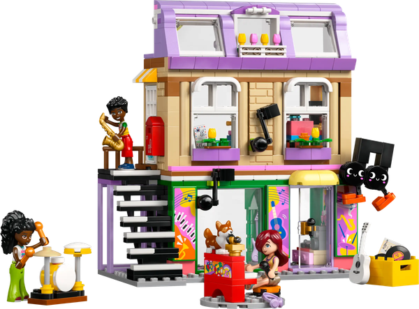 Конструктор Lego Friends Музыкальный магазин и квартира / 42653