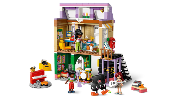 Конструктор Lego Friends Музыкальный магазин и квартира / 42653