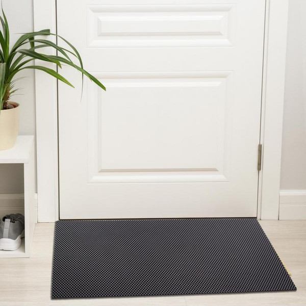 Коврик грязезащитный Venera Home EVA Ромбы 130x80