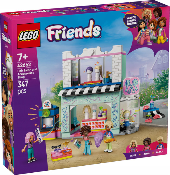 Конструктор Lego Friends Парикмахерская и магазин аксессуаров / 42662 - фото