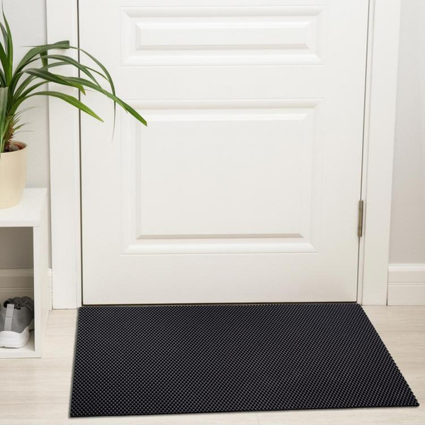 Коврик грязезащитный Venera Home EVA Соты 130х80