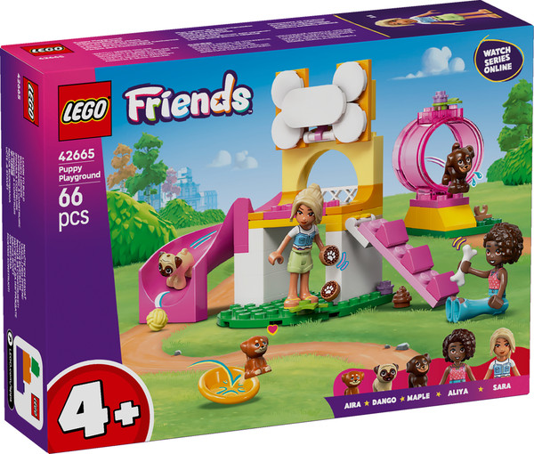Конструктор Lego Friends Игровая площадка для щенков / 42665 - фото
