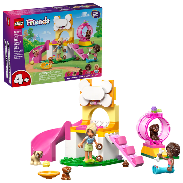 Конструктор Lego Friends Игровая площадка для щенков / 42665