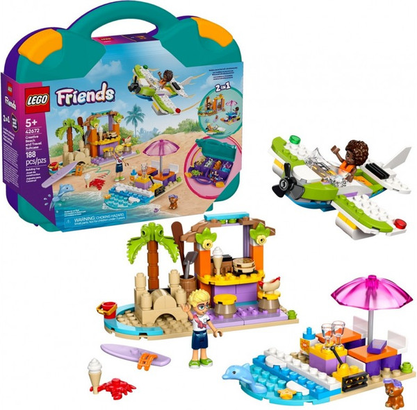 Конструктор Lego Friends Креативный пляжный чемодан / 42672
