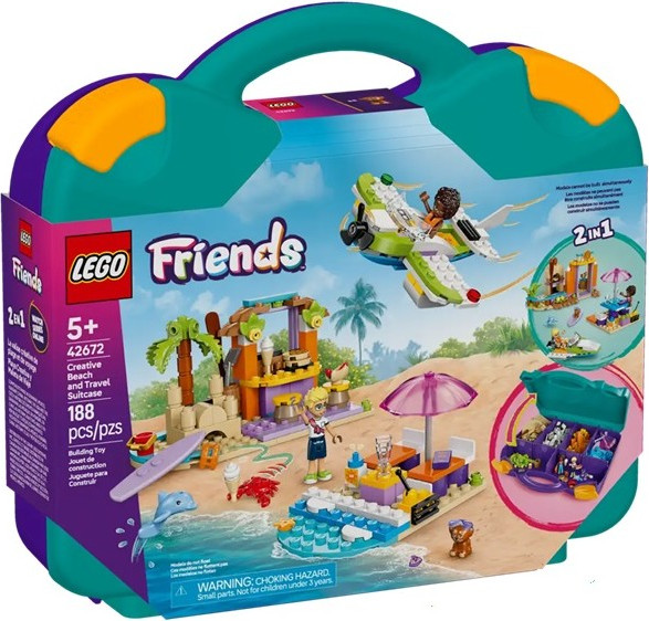 Конструктор Lego Friends Креативный пляжный чемодан / 42672