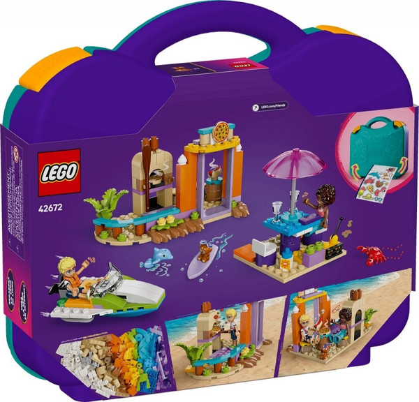 Конструктор Lego Friends Креативный пляжный чемодан / 42672